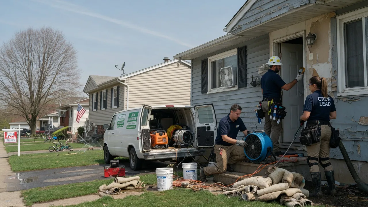 Flood Cleanup in Grapevine, AR near me